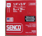 SENCO 18Ga X 1/4 in CM X 5/8" STAPLES  ** CALL STORE FOR AVAILABILITY AND TO PLACE ORDER **